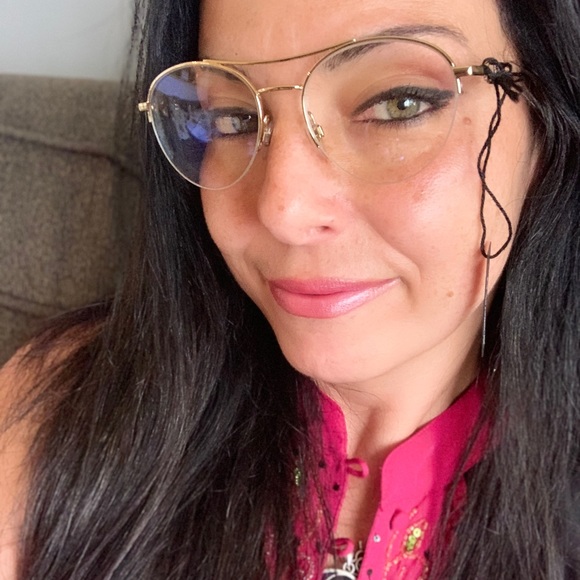 🔥SOLD🔥Authentic BURBERRY 51mm half rim logo Metal optical glasses - Picture 8 of 15